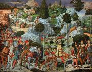 Benozzo Gozzoli Procession of the Magi (mk08) oil painting picture wholesale